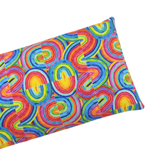 Load image into Gallery viewer, Medium Rainbows by Lordy Dordie Heat/Cold Pack (30cm x 16cm)
