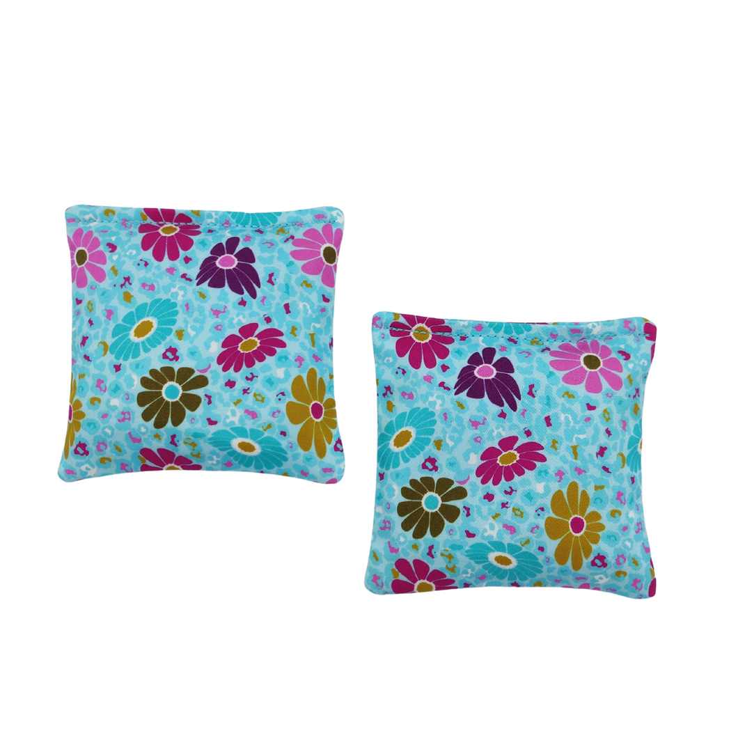 Hand Warmers  Daisy Leopard by Pattern Play Studio Heat/Cold Pack (Set)