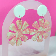 Load image into Gallery viewer, Flower Statement Earrings

