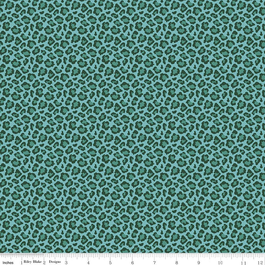 PRE ORDER Back/Pelvic Wrap - Cheetah Aqua