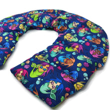 Load image into Gallery viewer, Neck Wrap Mermaids by Kasey Rainbow Heat/Cold Pack  (8 Section U Shape)

