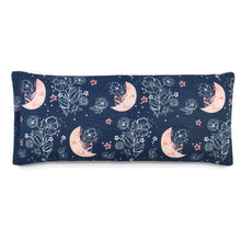 Load image into Gallery viewer, Floral Moons - Dark Navy
